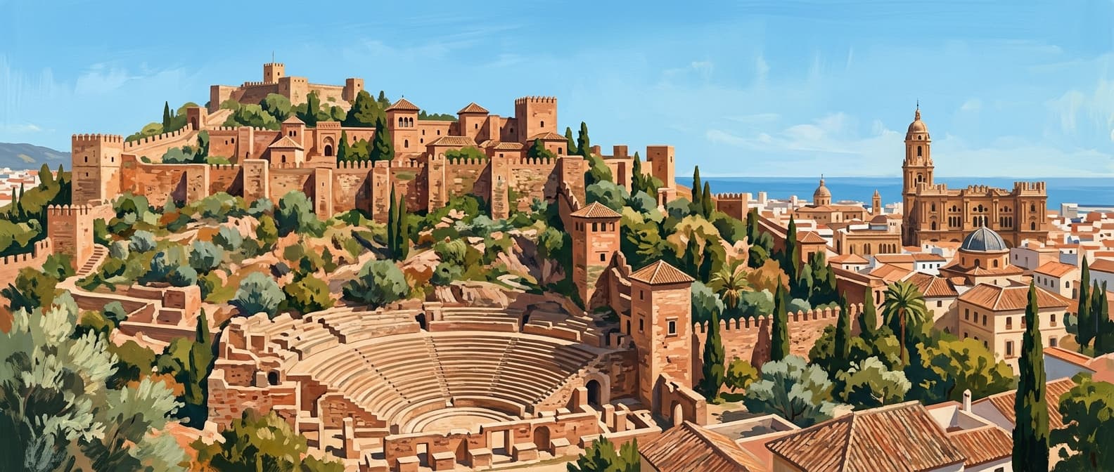 Alcazaba & Roman Theatre