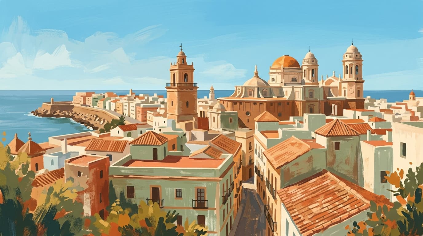 Cádiz Cathedral & Torre Tavira