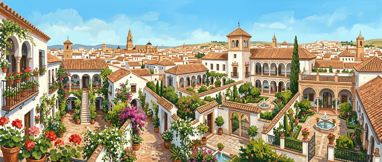 Córdoba Patios & Viana Palace