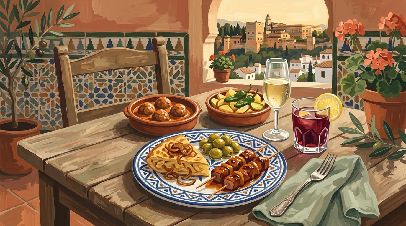 A Serious Eater's Guide to Granada: From Free Tapas to Fine Dining
