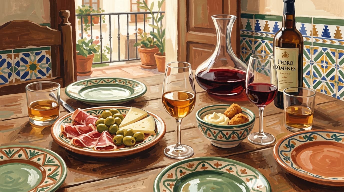 A Guide to the Wines and Sherries of Andalucía