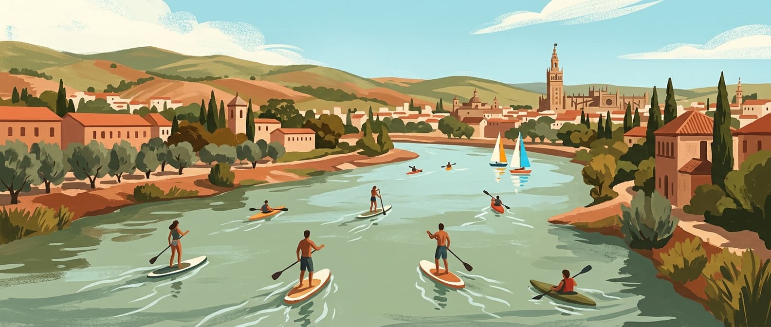 Water Sports in Seville: Navigating the Guadalquivir